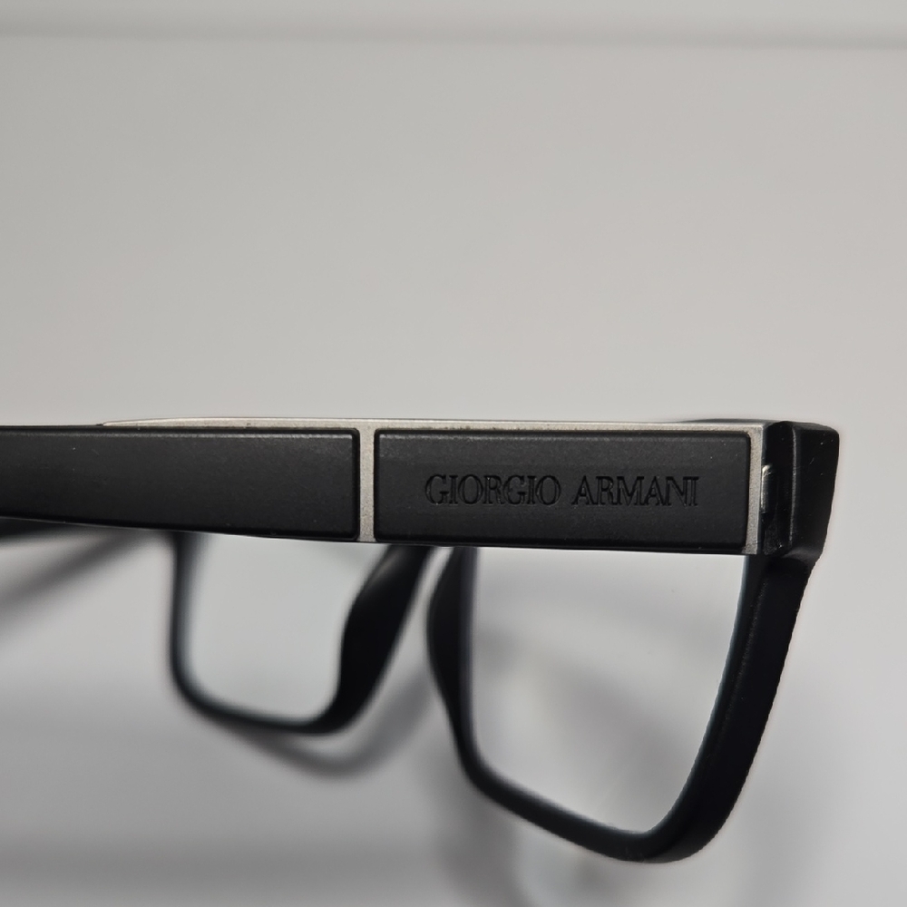 GIORGI ARMANI BLACK PRESCRIPTION GLASSES - Picture 2 of 7